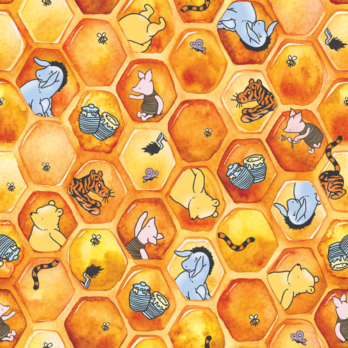 Winnie honeycomb 100 cotone - winnie,
