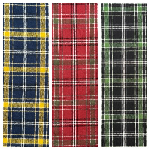 Tessuto cotone tartan