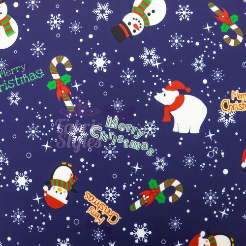 Tessuto jersey pupazzo neve - tessuto,