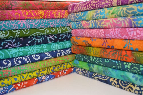 Trapuntino tessuto bali - bali, batik
