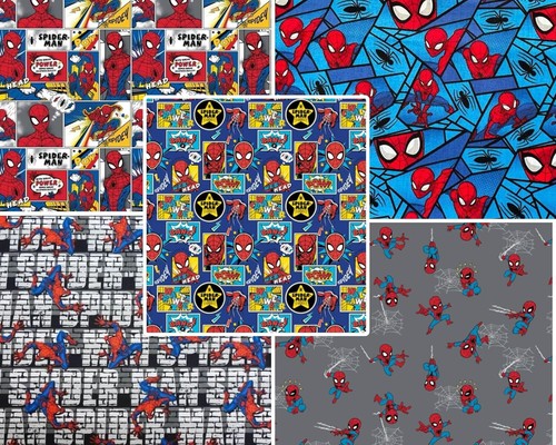 Spiderman tessuto cotone - tessuto,