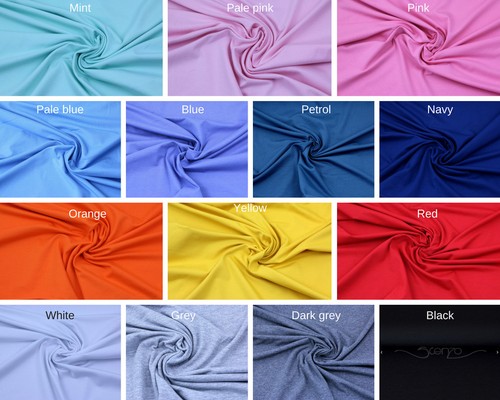 Jersey cotone tinta unita - di,